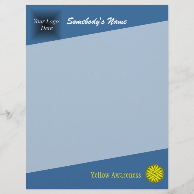 Yellow Blume Ribbon von Kenneth Yoncich (Vorderseite)