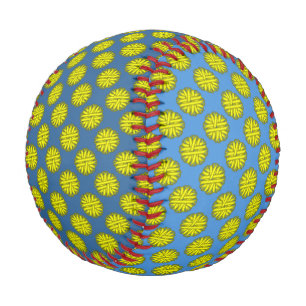 Yellow Blume Ribbon von Kenneth Yoncich Baseball