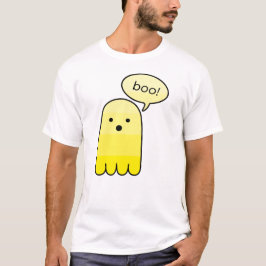 Yellow Boo Boo Ghost Halloween T-Shirt