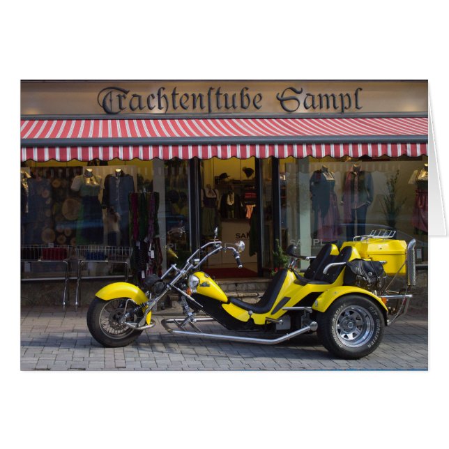 Yellow Boom Trike (Vorderseite (Horizontal))