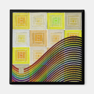 Yellow Boxes Magnet