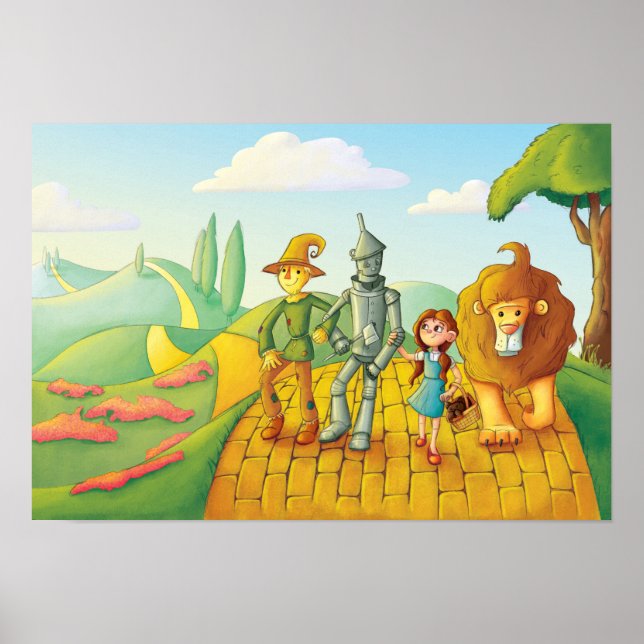 Yellow Brick Road 13x19 Poster (Vorne)