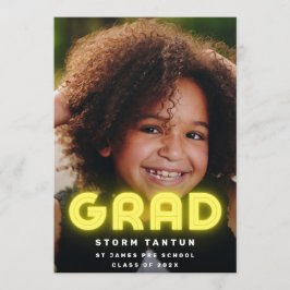 YELLOW BRIGHT LIGHTS Foto GRAD School Ankündigung