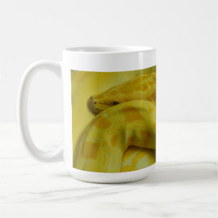 Yellow Burmese Python Tasse