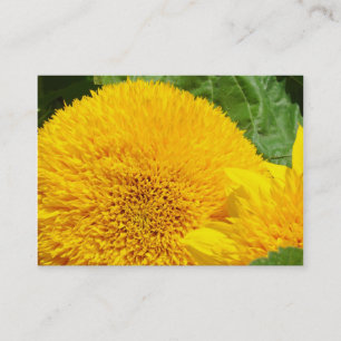 Yellow Business Cards kundenspezifische Sonnenblum Visitenkarte