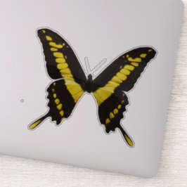 Yellow Butterfly Aufkleber