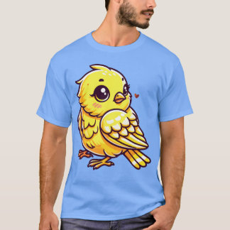 Yellow Canary Bird-Freund T-Shirt