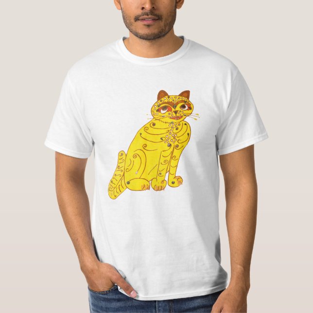 YELLOW CAT-Abba T-Shirt (Vorderseite)