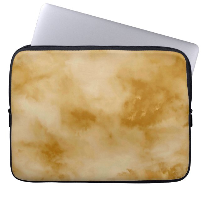 Yellow Clouds Laptopschutzhülle (Vorderseite)
