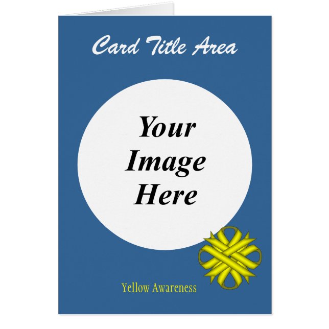 Yellow Clover Ribbon Template von Kenneth Yoncich (Vorne)