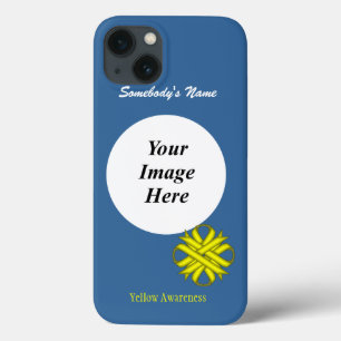 Yellow Clover Ribbon Template von Kenneth Yoncich iPhone 13 Hülle