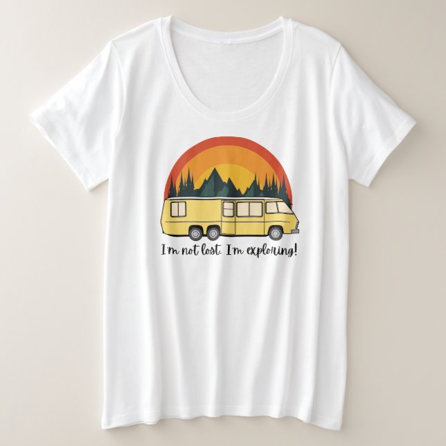 Yellow Coach Light Shirt ich bin nicht verloren (Design vorne)
