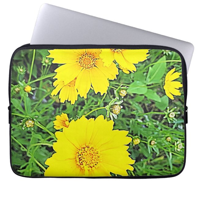 Yellow Cornelius Laptopschutzhülle (Vorderseite)