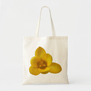 Yellow Crocus Grocery Tote Bag Tragetasche