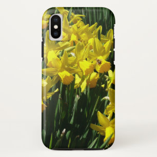 Yellow Daffodien I Cheery Spring Blumen iPhone X Hülle