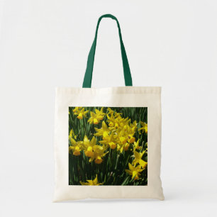Yellow Daffodien I Cheery Spring Blumen Tragetasche