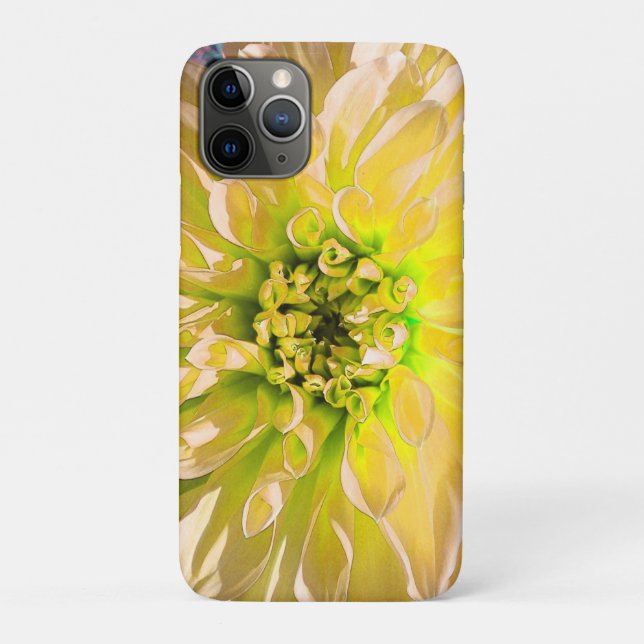 Yellow Dahlia Blume Case-Mate iPhone Hülle (Rückseite)
