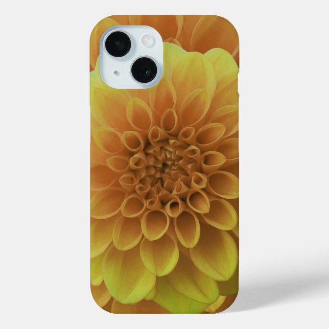 Yellow Dahlia Case-Mate iPhone Hülle (Rückseite)