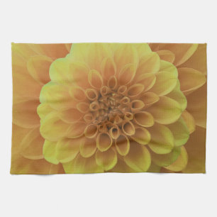 Yellow Dahlia Geschirrtuch
