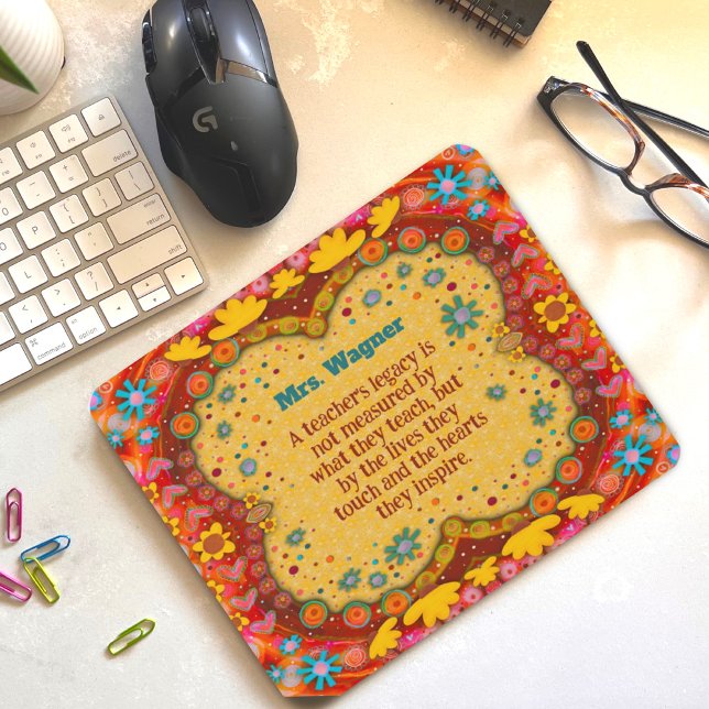 Yellow Daisies Inspiration Lehrer Mousepad (Von Creator hochgeladen)