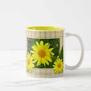 Yellow Daisies Tasse