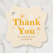 Yellow Daisy Birthday Danke