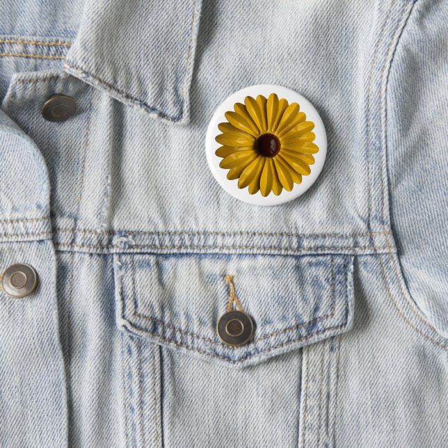 Yellow Daisy Blume - Bouquet Spring Summer Garden Button (Beispiel)