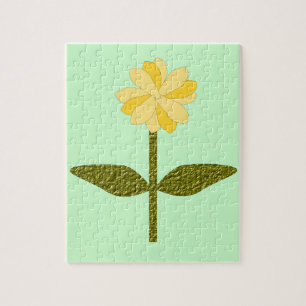 Yellow Daisy Blume Puzzle