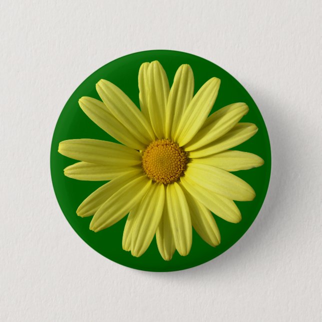 Yellow Daisy Button (Vorderseite)