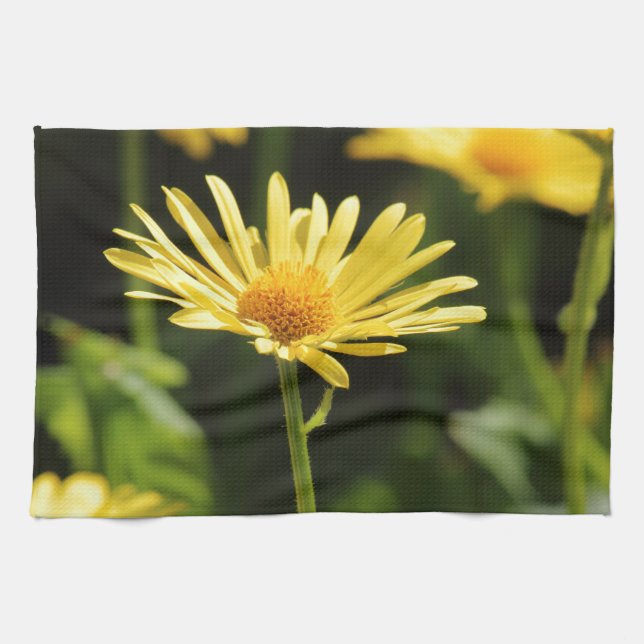 Yellow Daisy Küchentuch (Horizontal)