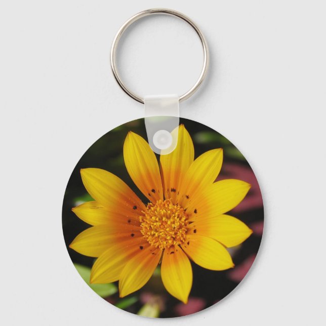 Yellow Daisy Schlüsselanhänger (Vorderseite)