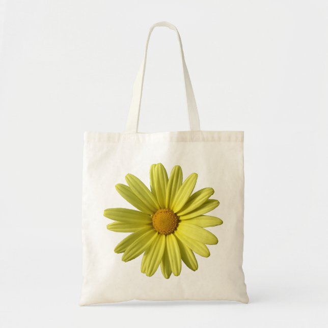 Yellow Daisy Tragetasche (Vorne)