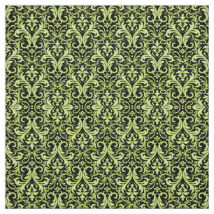 Yellow Damask Stoff