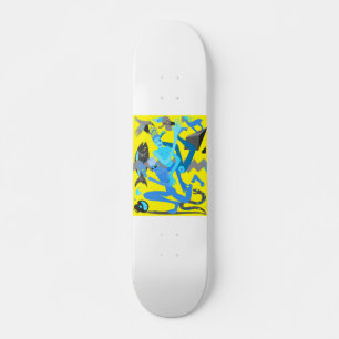 Yellow Dance Skateboard