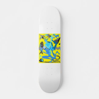 Yellow Dance Skateboard
