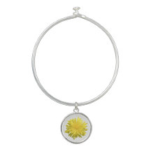 Yellow Dandelion Bracelet