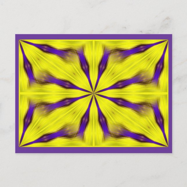 YELLOW DAZE POSTKARTE (Vorderseite)