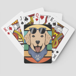 Yellow Dog Fashion Bicycle Playing Cards Spielkarten