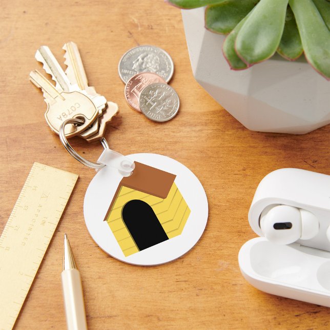 Yellow Doghouse Schlüsselanhänger (Von Creator hochgeladen)
