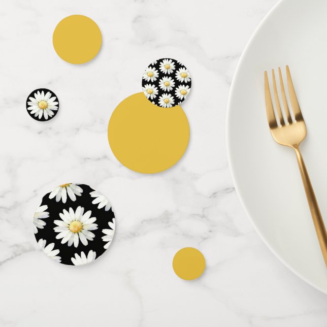 Yellow Dotted Daisy's Konfetti (Gruppe)