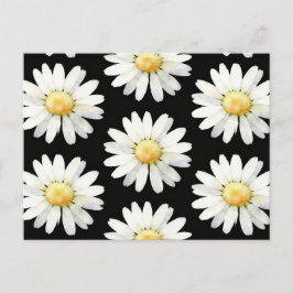 Yellow Dotted Daisy's Postkarte