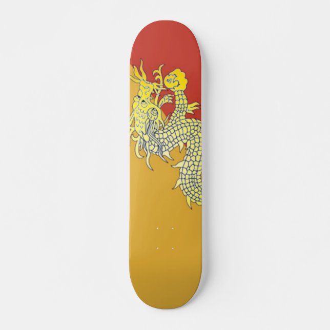Yellow Dragon Skateboard (Vorne)