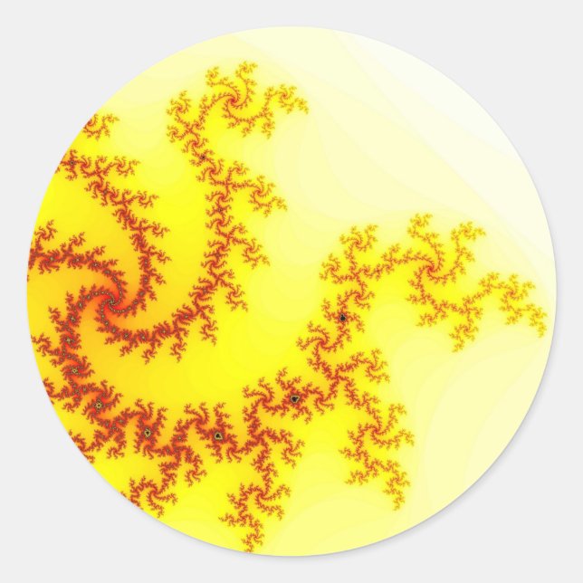 Yellow Dragon Stickers (Vorderseite)