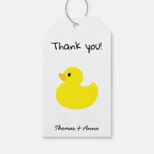 Yellow Duck - Danke Geschenkanhänger