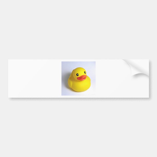 Yellow Ducky Autoaufkleber (Vorne)