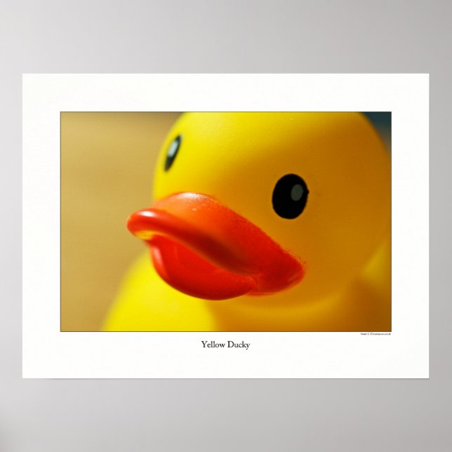Yellow Ducky Poster (Vorne)