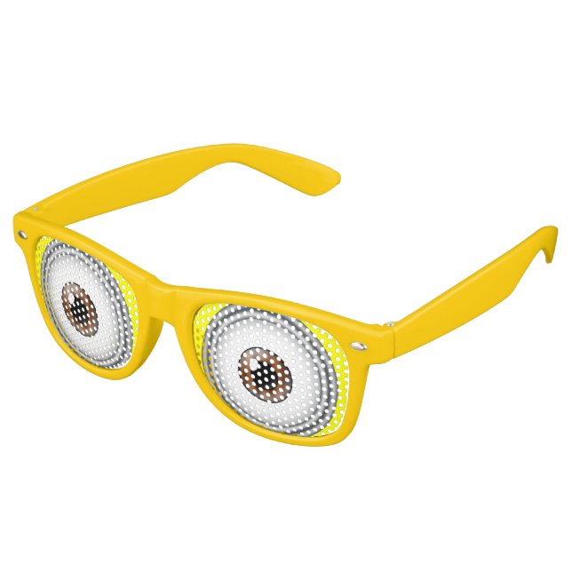 Yellow Eyes Cartoon Goggle Party Kostümglas Sonnenbrille (Schrägansicht)