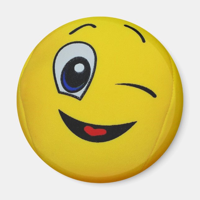 Yellow Face Magnet (Vorne)