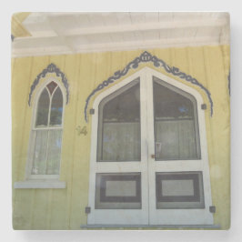 Yellow Flame Gingerbread - Martha's Vineyard Steinuntersetzer