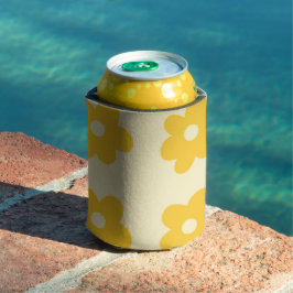 Yellow Floral Botanical & Tropical Spring & Summer Dosenkühler